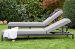 HARTMAN Eva Loungeliege, Flanelle, Sunbrella, 195 X 70 X 45 Cm, Rückenlehne Verstellbar, Hohe Liegefläche -Ausgewählte Geschäfte Für Garten- Und Outdoor-Produkte 8 20467.jpg