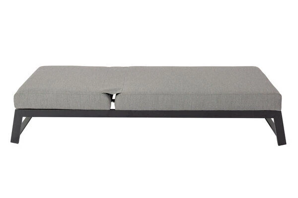 OUTFLEXX Allure Sonnenliege, Flanelle, Alu/Sunbrella, 211 X 74 X 44,5 Cm, Verstellbare Kopfstütze 10 OUTFLEXX Allure Sonnenliege, Flanelle, Alu/Sunbrella, 211 X 74 X 44,5 Cm, Verstellbare Kopfstütze – Bild 8