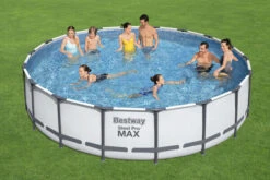 BESTWAY Steel Pro MAX Pool Komplett-Set, Grau, DuraPlus, Ø549x122cm, Mit Filterpumpe, Leiter, Abdeckplane 18 BESTWAY Steel Pro MAX Pool Komplett-Set, Grau, DuraPlus, Ø549x122cm, Mit Filterpumpe, Leiter, Abdeckplane -Ausgewählte Geschäfte Für Garten- Und Outdoor-Produkte 8 21934.jpg