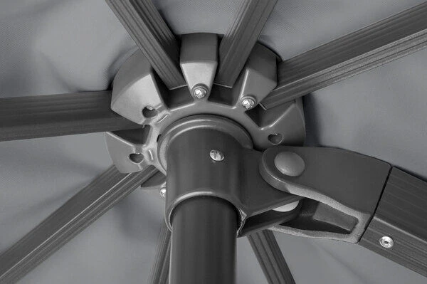 Schneider® SCHNEIDER Exklusivmodell Rhodos Grande Ampelschirm, Silbergrau, 300x400 Cm, Rechteckig 9 Schneider® SCHNEIDER Exklusivmodell Rhodos Grande Ampelschirm, Silbergrau, 300x400 Cm, Rechteckig – Bild 8