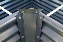 OUTFLEXX Eck-Hochbeet, Anthrazit, Zincalume, 210x210x90x84cm -Ausgewählte Geschäfte Für Garten- Und Outdoor-Produkte 9 18170.jpg