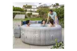 BESTWAY Lay-Z-Spa Honolulu AirJet Whirlpool, Grau (Rattanoptik), TriTech, Ø196x71cm -Ausgewählte Geschäfte Für Garten- Und Outdoor-Produkte 9 19183.jpg