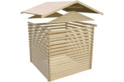 KARIBU Blockbohlenhaus Meldorf 6, Fichtenholz Ca. 40 Mm, Satteldach -Ausgewählte Geschäfte Für Garten- Und Outdoor-Produkte 9 19430 1.jpg