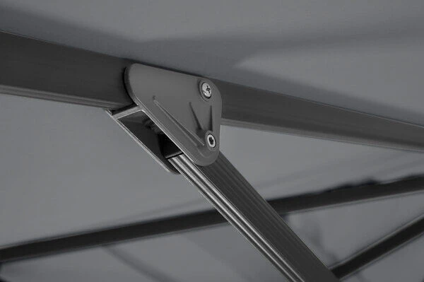 Schneider® SCHNEIDER Exklusivmodell Rhodos Grande Ampelschirm, Silbergrau, 300x400 Cm, Rechteckig 10 Schneider® SCHNEIDER Exklusivmodell Rhodos Grande Ampelschirm, Silbergrau, 300x400 Cm, Rechteckig – Bild 9