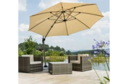 Schneider® SCHNEIDER Rhodos Rondo Ampelschirm, Sand, Rund, Ø 350 Cm -Ausgewählte Geschäfte Für Garten- Und Outdoor-Produkte 9 6202 1.jpg